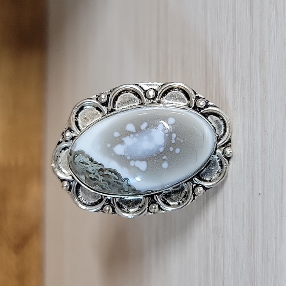 OWYHEE OPAL STATEMENT RING - Picture 4 of 9